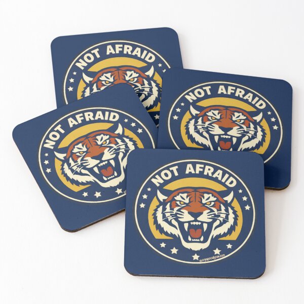 Item preview, Not Afraid Tiger designed and sold by Sunny Apocalypse .