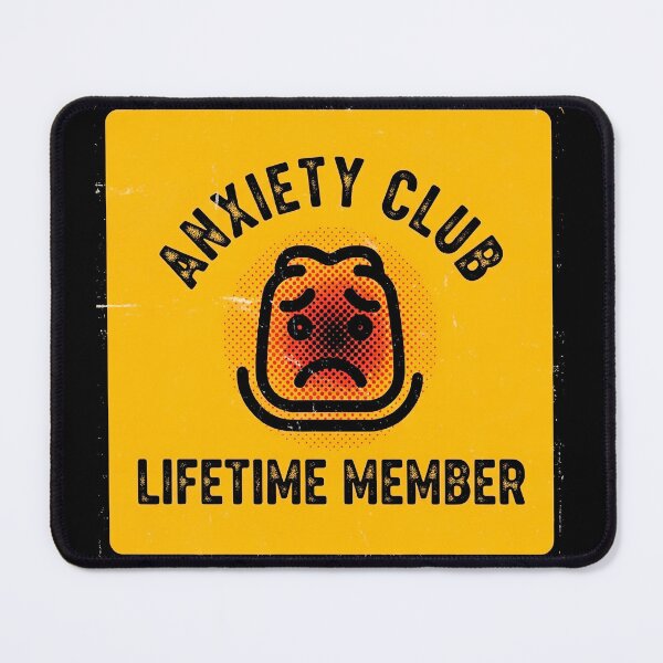 Item preview, Anxiety Club designed and sold by Visual Dept..