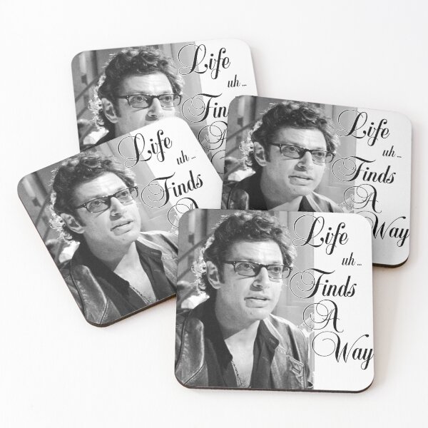 Item preview, Jurassic Park Life Finds a Way Ian Malcolm designed and sold by greenspacefing.