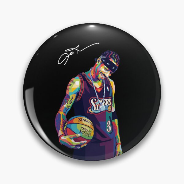Item preview, Allen Iverson Sixers Pop Art designed and sold by SiksisArt.