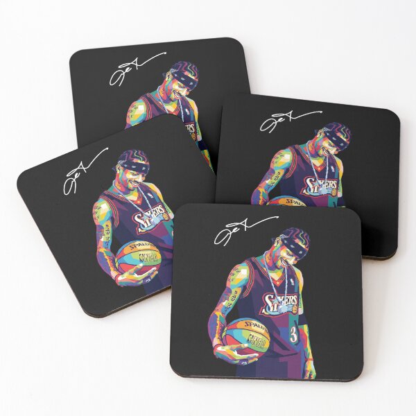 Item preview, Allen Iverson Sixers Pop Art designed and sold by SiksisArt.