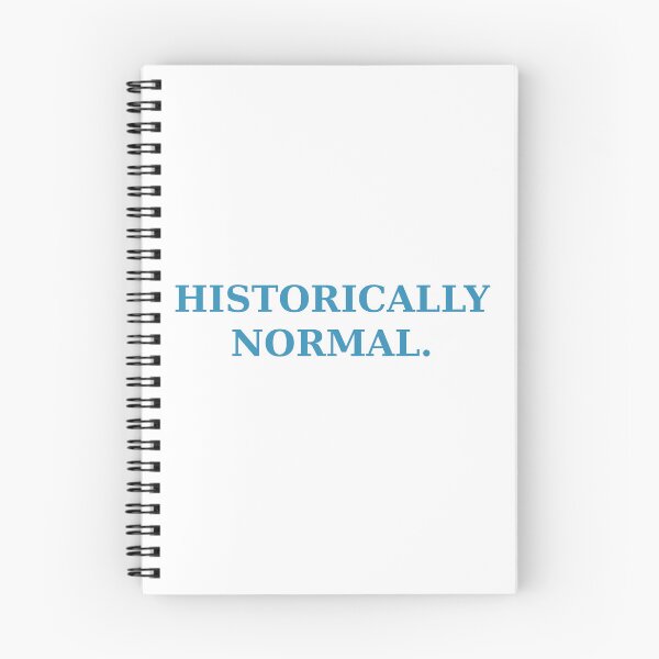 Item preview, HISTORICALLY NORMAL. – Bold Personality Declaration designed and sold by SnarkleCo.