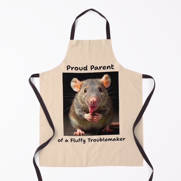Item preview, Proud Parent of a Fluffy Troublemaker Pet Rat designed and sold by Sachie's Studio.