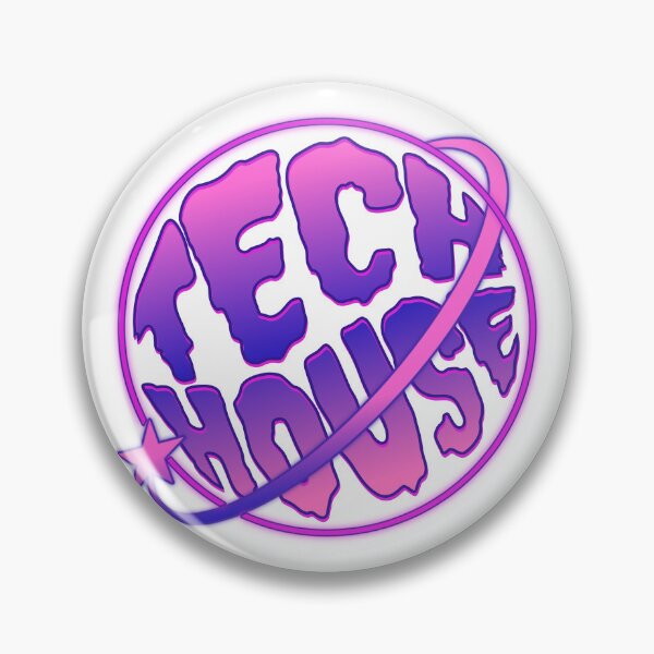 Item preview, TECH HOUSE  - Neon Glow (Purple)  designed and sold by Discothreadz.