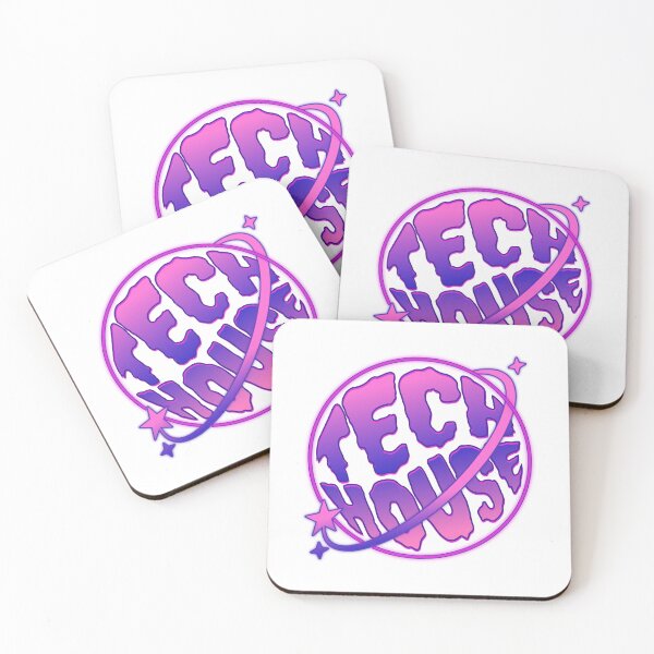 Item preview, TECH HOUSE  - Neon Glow (Purple)  designed and sold by Discothreadz.