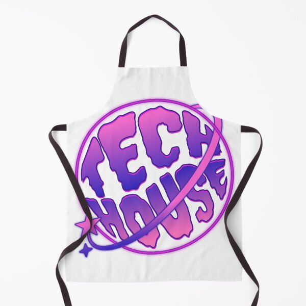 Item preview, TECH HOUSE - Neon Glow (Purple) designed and sold by Discothreadz.