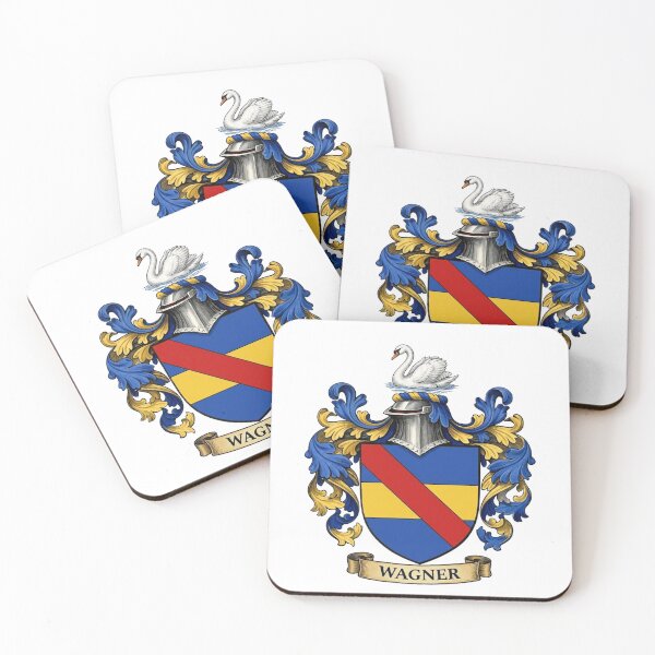 Item preview, The Wagner Family Coat of Arms designed and sold by BagTown Clans.