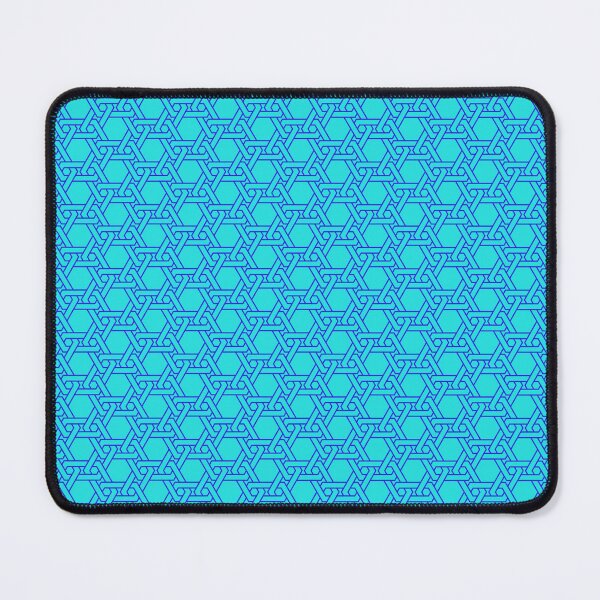 Item preview, Classic Blue Hexagram Interlocking - Geometric Abstract Pattern - Retirement Gifts For Women designed and sold by RoyalStarsPatts.