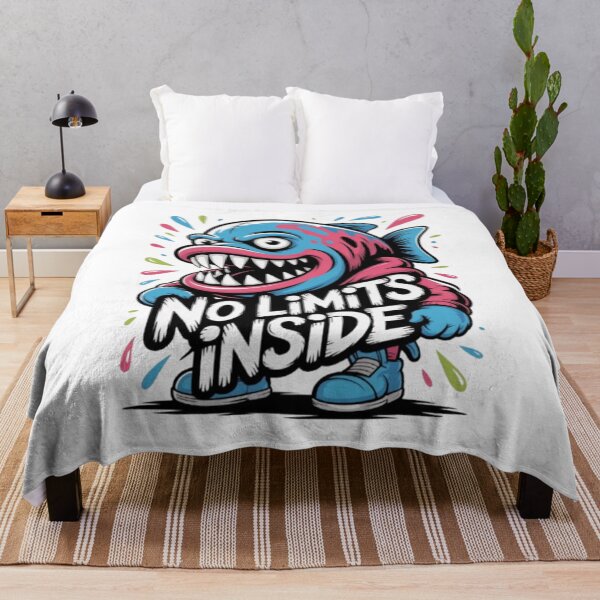 Item preview, No Limits Inside – Motivational Typography for Fearless Streetwear designed and sold by NewUSShop.