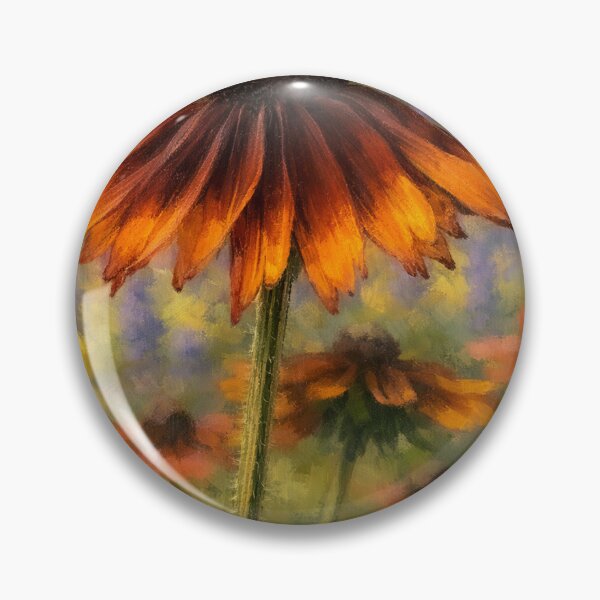 Artikelvorschau, Orangefarbene Blüten in einem Garten entworfen und verkauft von DonnaMariePhoto.