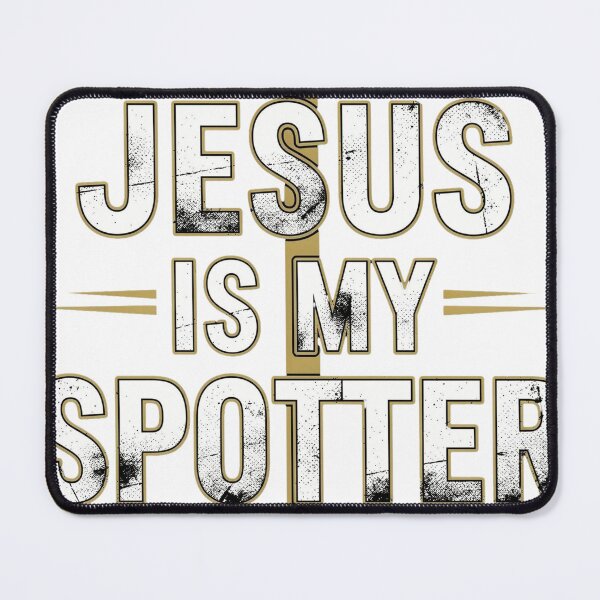 Item preview, Jesus is my spotter designed and sold by WorkoutClub.