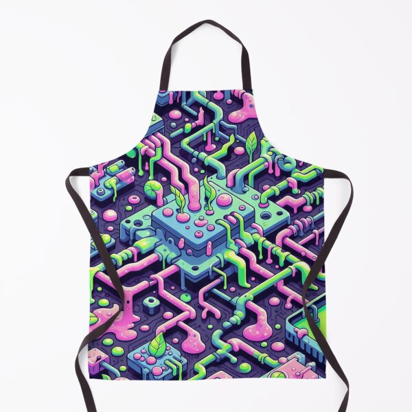 Item preview, Neon Board Sprouting Leaves Growing, Oozing Candy Nature designed and sold by FooryFootPrint.