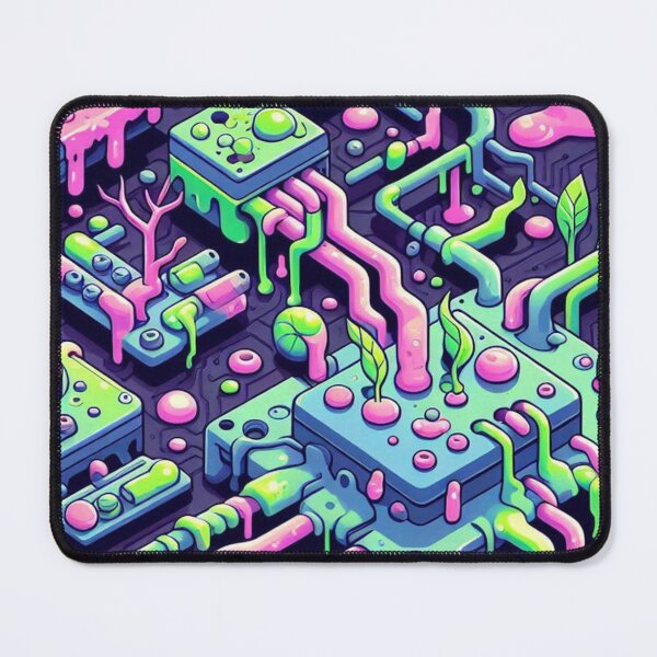 Item preview, Neon Board Sprouting Leaves Growing, Oozing Candy Nature designed and sold by FooryFootPrint.