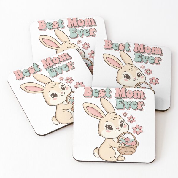 Item preview, Best Mom Ever Easter Bunny – Vintage Retro Mom designed and sold by DIRTYSKETCHH.