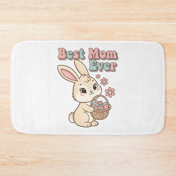 Item preview, Best Mom Ever Easter Bunny – Vintage Retro Mom designed and sold by DIRTYSKETCHH.