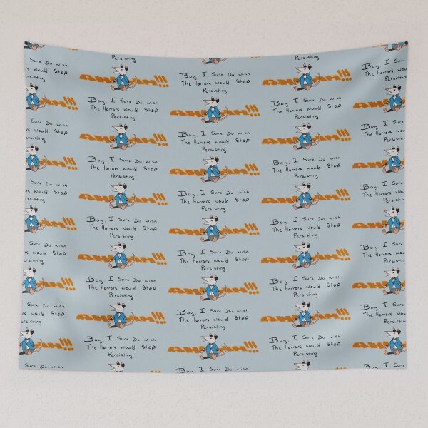 Item preview, The Horrors Persist designed and sold by ithysquirrel.