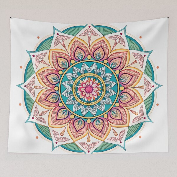 Item preview, Intricate Bohemian Mandala Design - Sacred Geometry Zen Floral Pattern designed and sold by Anime9122.