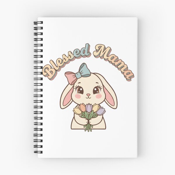 Item preview, Blessed Mama Easter Bunny – Vintage Spring designed and sold by DIRTYSKETCHH.