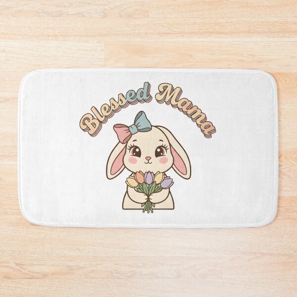 Item preview, Blessed Mama Easter Bunny – Vintage Spring designed and sold by DIRTYSKETCHH.