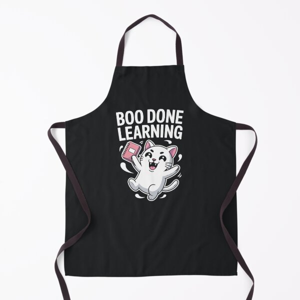 Item preview, Boo Done Learning – Funny Graduation Cat designed and sold by Taans-Creation.