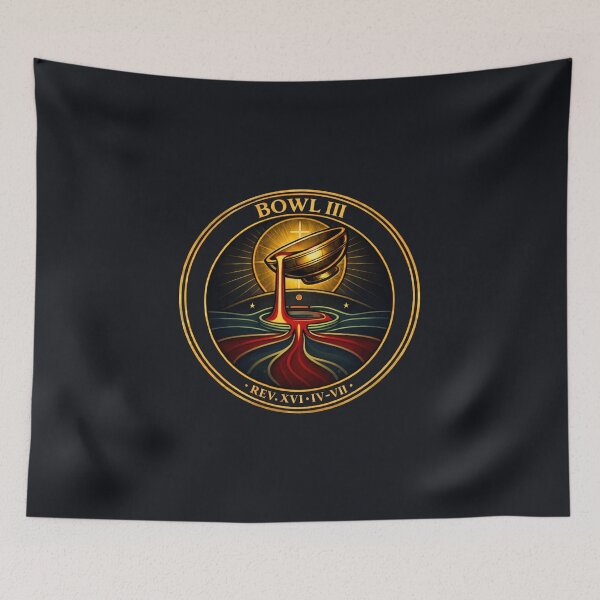 Item preview, Bowl III — Rivers & Springs (Rev. 16:4–7) designed and sold by Sanctum Icons.