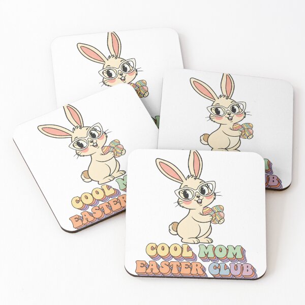 Item preview, Cool Mom Easter Club – Vintage Retro Bunny designed and sold by DIRTYSKETCHH.