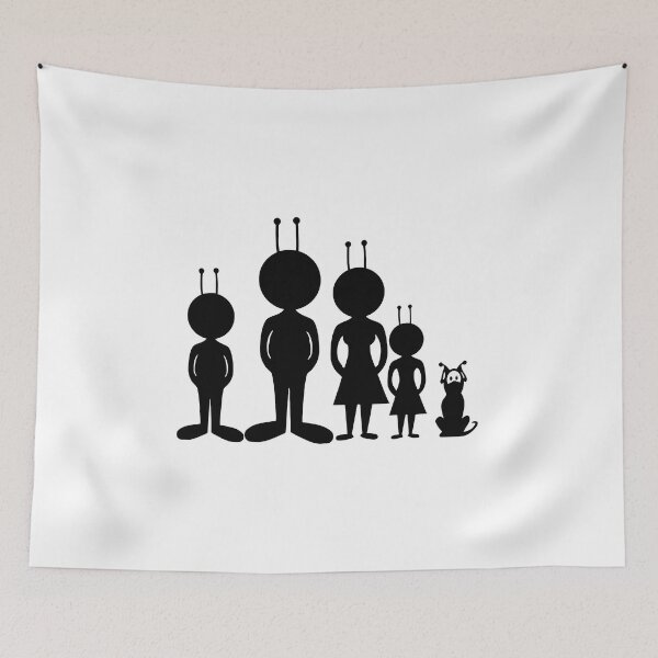 Item preview, Fun Alien Family Shirt for Sci-Fi Loving Families designed and sold by hiqualityinc.
