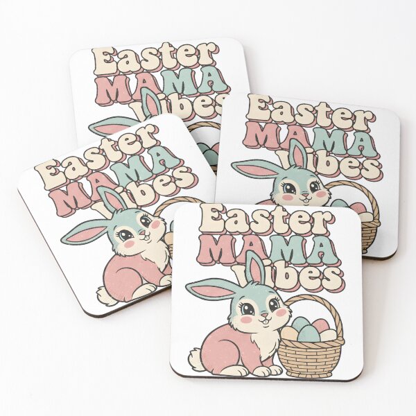 Item preview, Easter Mama Vibes – Retro Vintage Bunny designed and sold by DIRTYSKETCHH.