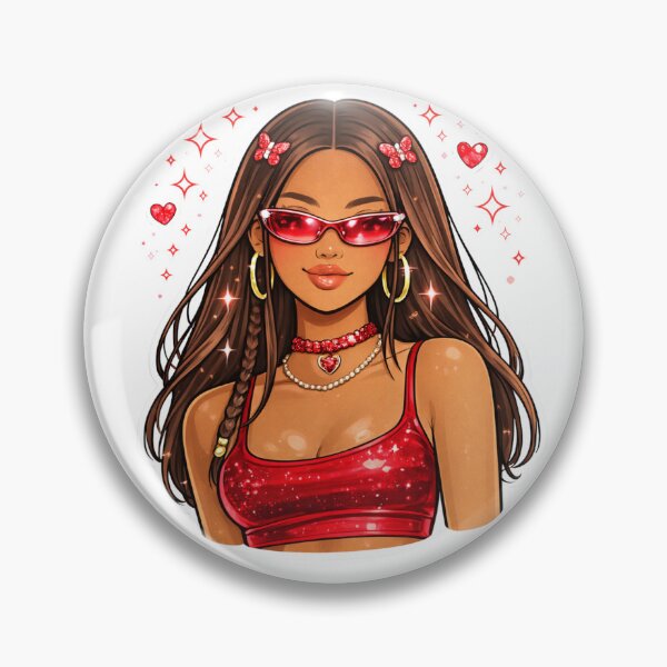 Item preview, y2k pop girlie red designed and sold by BudgetsbyB.