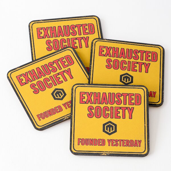 Item preview, Exhausted Society designed and sold by Visual Dept..