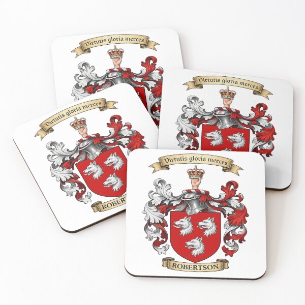 Item preview, The Robertson Family Coat of Arms designed and sold by BagTown Clans.