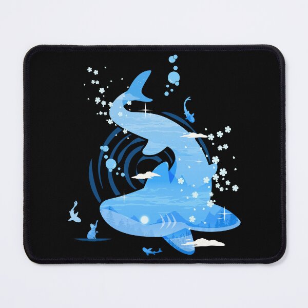 Item preview, The Cat and the Megalodon designed and sold by virgiaone.