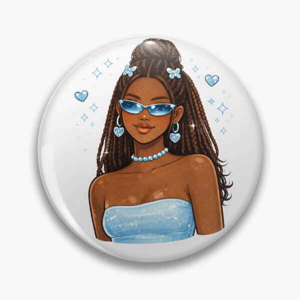 Item preview, y2k pop girlie baby blue  designed and sold by BudgetsbyB.