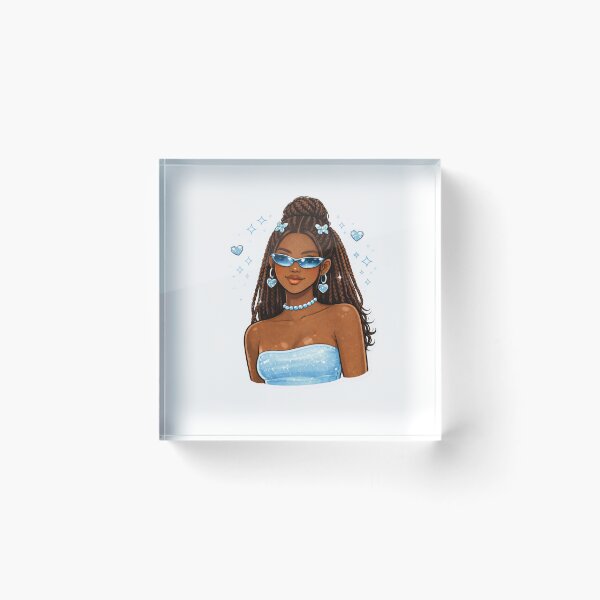 Item preview, y2k pop girlie baby blue  designed and sold by BudgetsbyB.