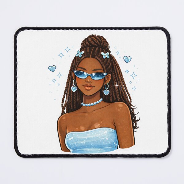 Item preview, y2k pop girlie baby blue designed and sold by BudgetsbyB.
