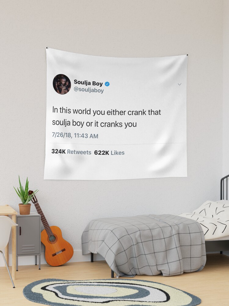 Soulja boy tapestry hot sale