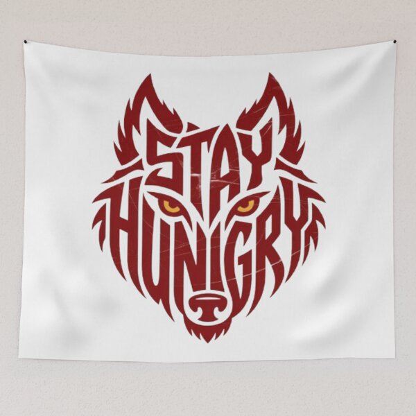 Item preview, Stay Hungry – Driven Mindset Typography for Ambitious Streetwear designed and sold by NewUSShop.