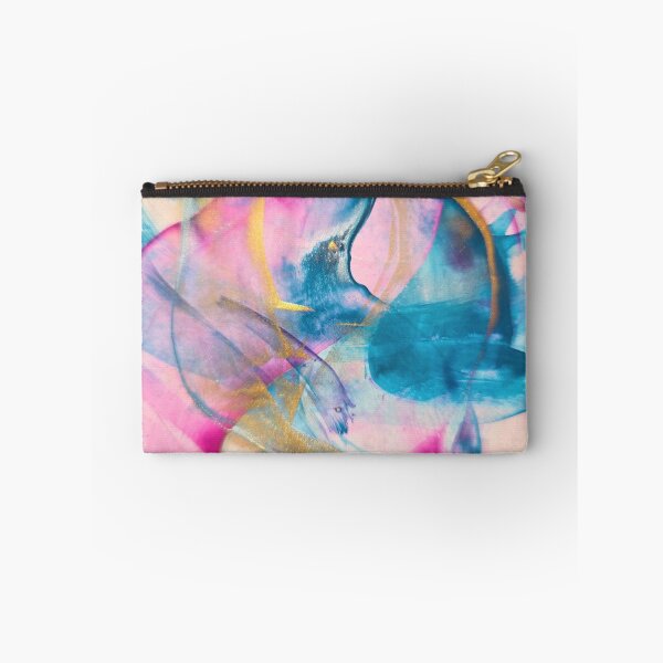 Item preview, Luminous Currents – Blue Abstract With Magenta and Gold Energy designed and sold by McKay Edition.