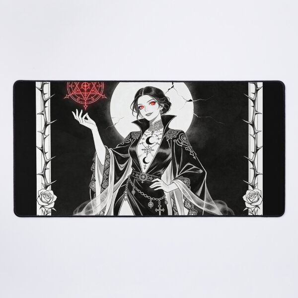 Item preview, Dark Tarot Empress – Sexy Medieval Witch Queen Gothic Tarot designed and sold by DarkMedieval.
