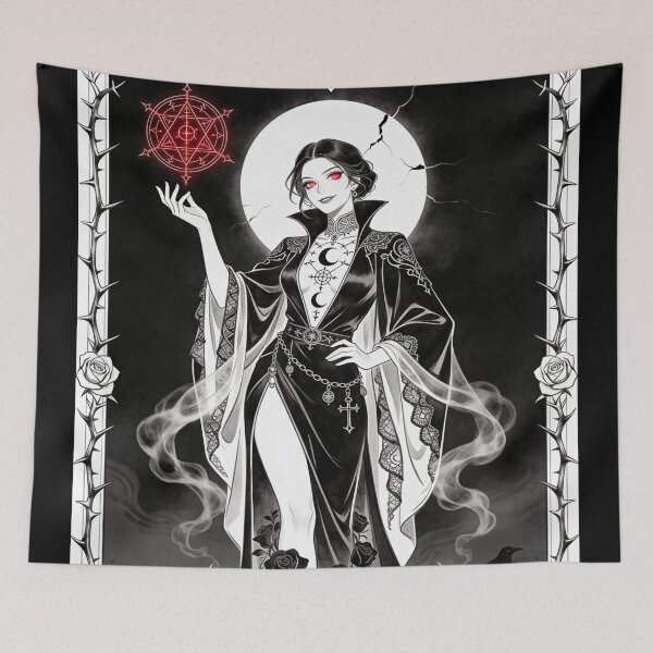 Item preview, Dark Tarot Empress – Sexy Medieval Witch Queen Gothic Tarot designed and sold by DarkMedieval.