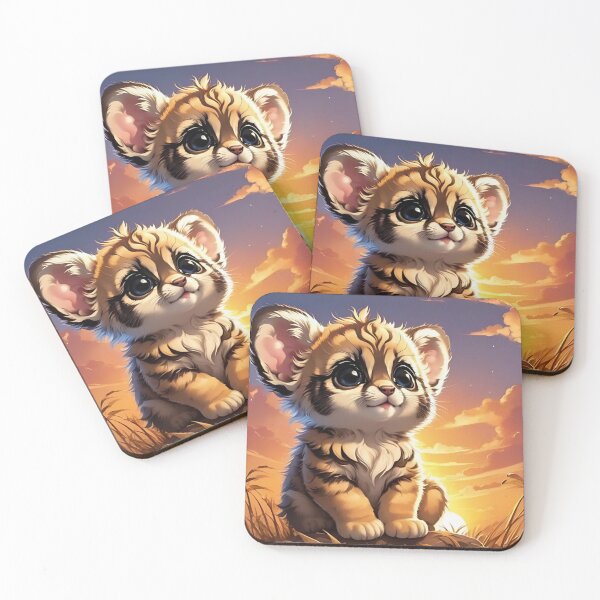 Item preview, Sunset Guardian Cub of Emberfield designed and sold by CASASIS_MERCH.