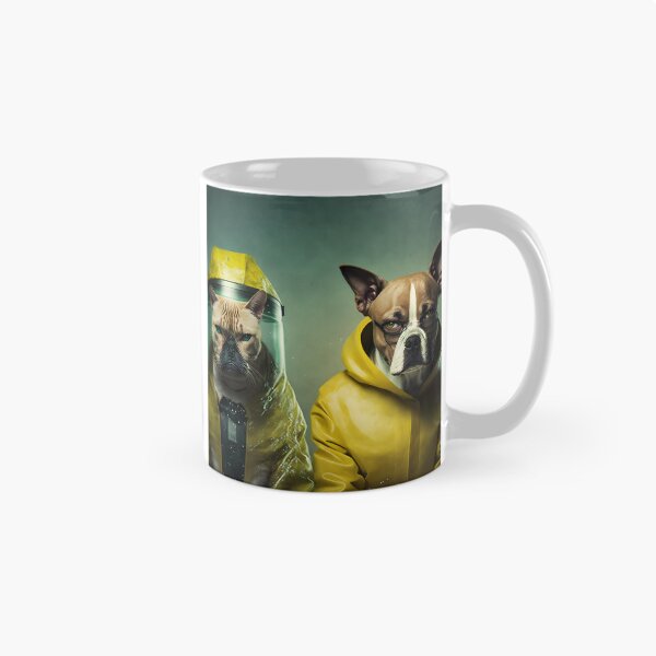 Item preview, Dogs in Lab Coats - Scientific Thriller Style Design designed and sold by Hipatye26.
