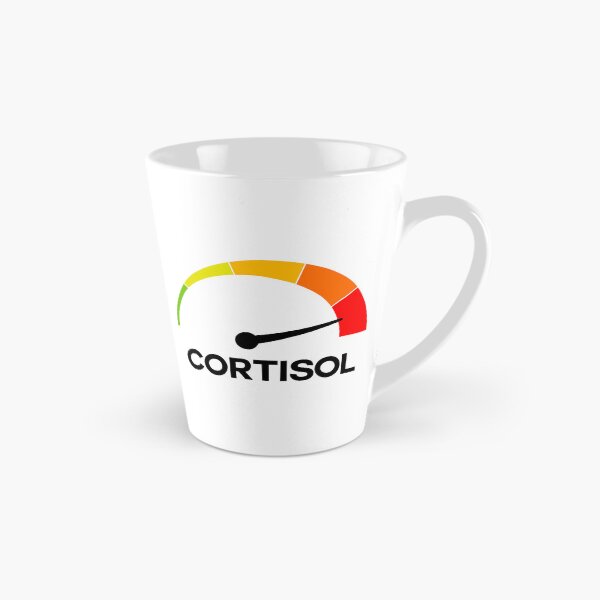 Item preview, Funny Cortisol High Level Stress Meter Meme – Anxiety & Burnout Humor Design designed and sold by artworkathome.
