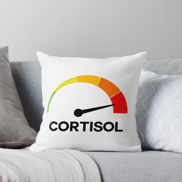 Item preview, Funny Cortisol High Level Stress Meter Meme – Anxiety & Burnout Humor Design designed and sold by artworkathome.