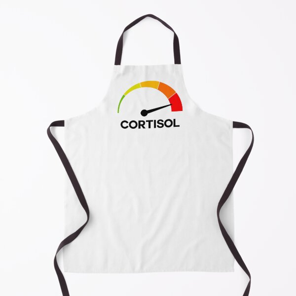 Item preview, Funny Cortisol High Level Stress Meter Meme – Anxiety & Burnout Humor Design designed and sold by artworkathome.