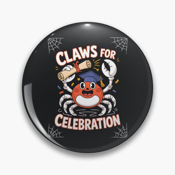 Item preview, Claws for Celebration – Graduation Crab designed and sold by Taans-Creation.