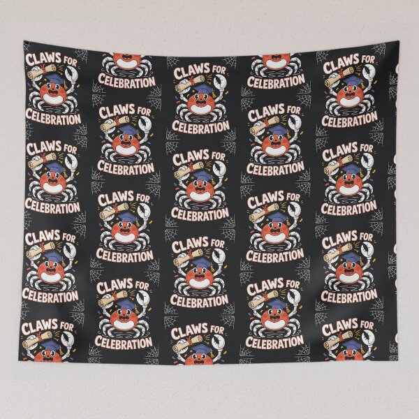 Item preview, Claws for Celebration – Graduation Crab designed and sold by Taans-Creation.