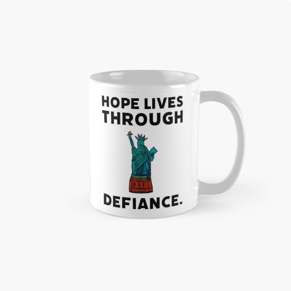 Item preview, Hope lives through defiance. designed and sold by Rachel the Artist .
