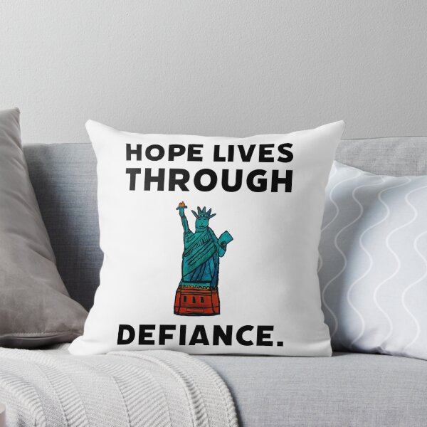 Item preview, Hope lives through defiance. designed and sold by Rachel the Artist .