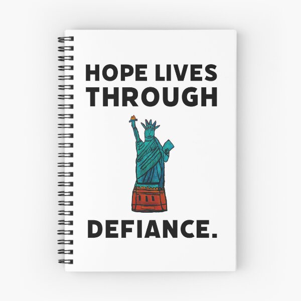 Item preview, Hope lives through defiance. designed and sold by Rachel the Artist .